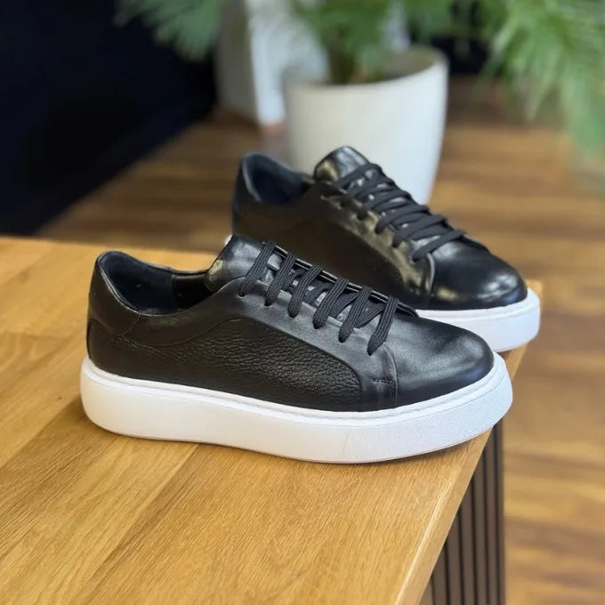 Baskets en Cuir Confort & Style