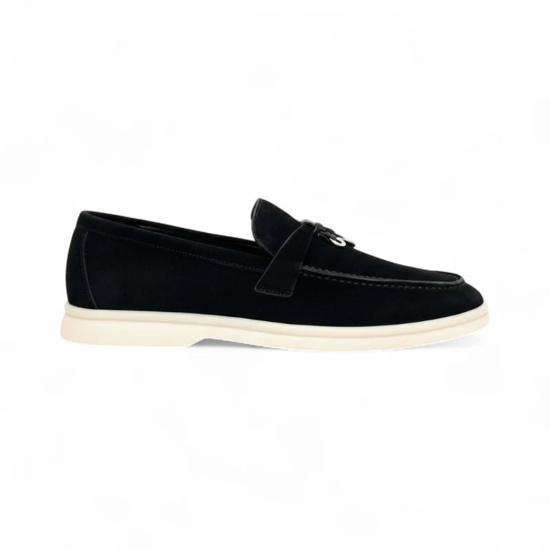Mocassins Femme 100 % Daim BLACK