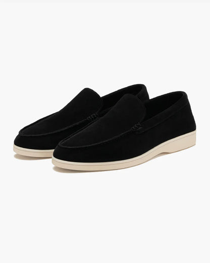 Mocassin homme en daim BLACK