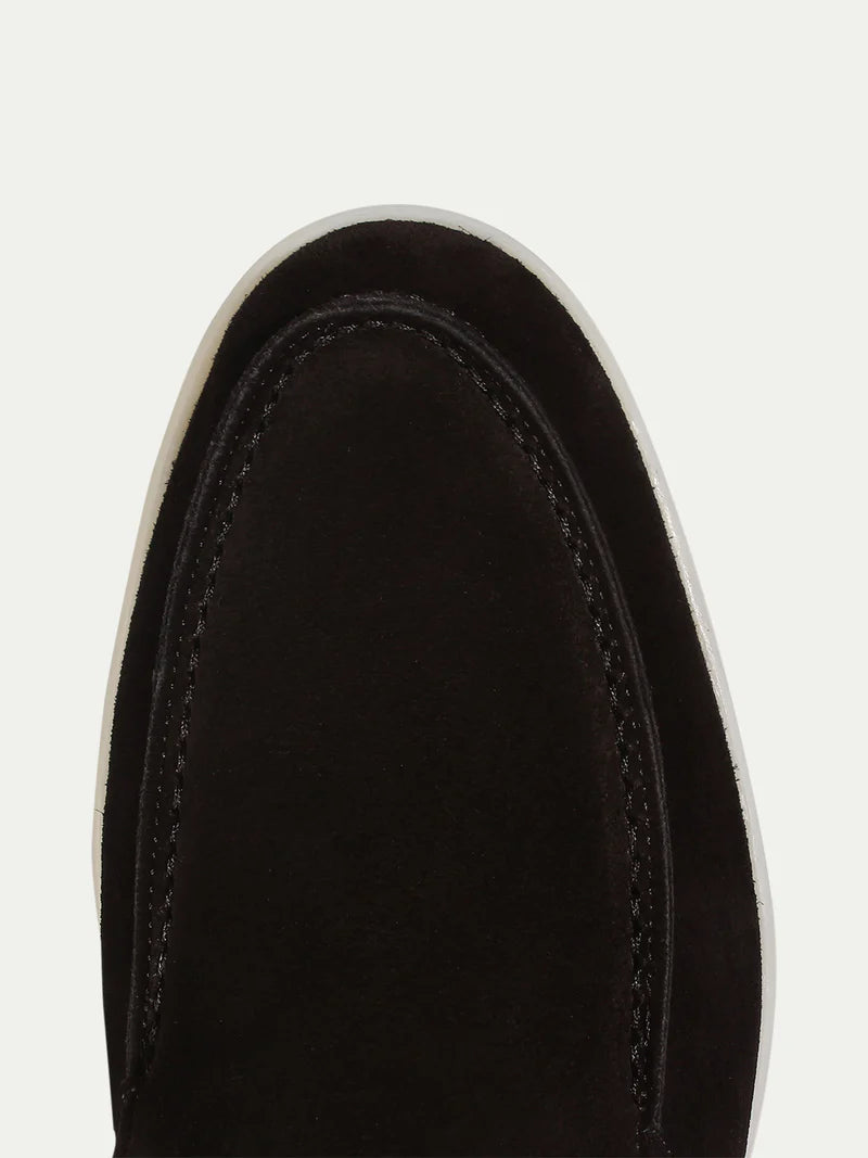 Mocassin homme en daim BLACK