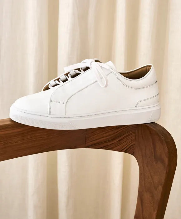 sneakers cuir blanc