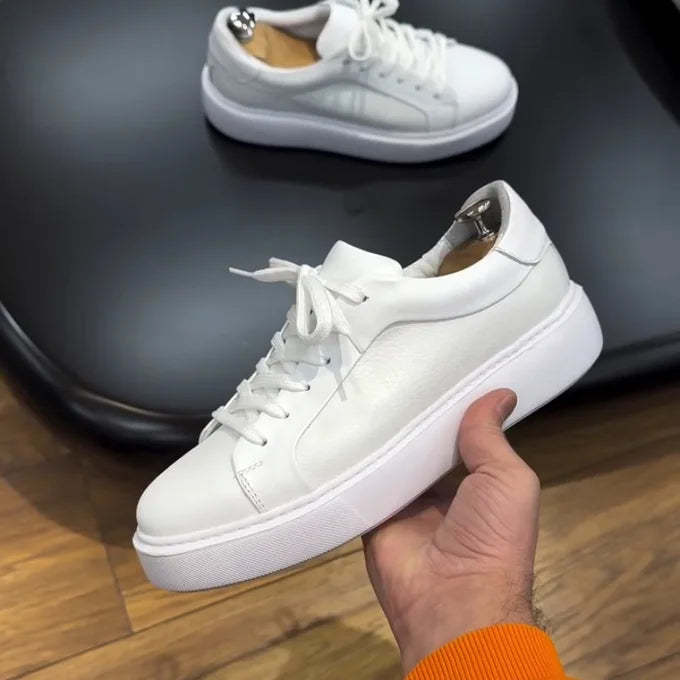 Baskets en Cuir Confort & Style