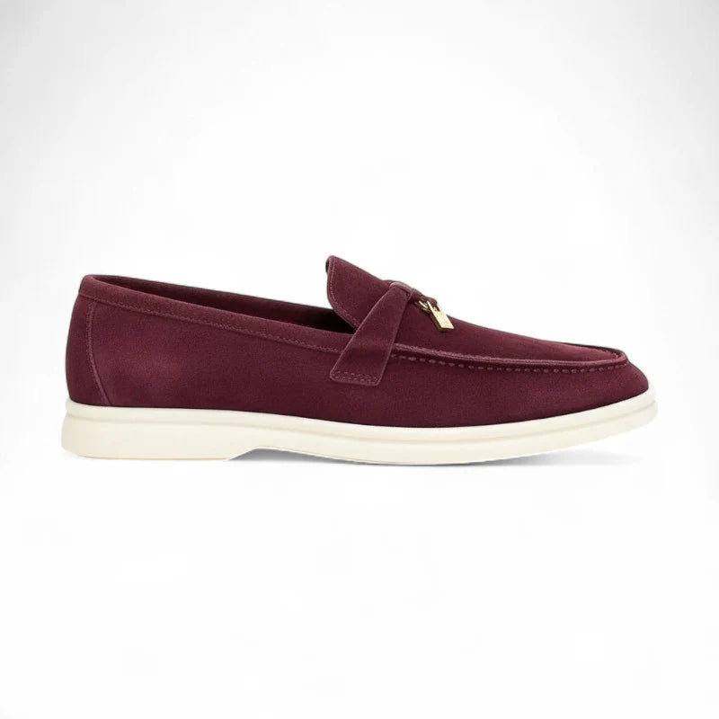 Mocassins Femme 100 % Daim Bourgandy