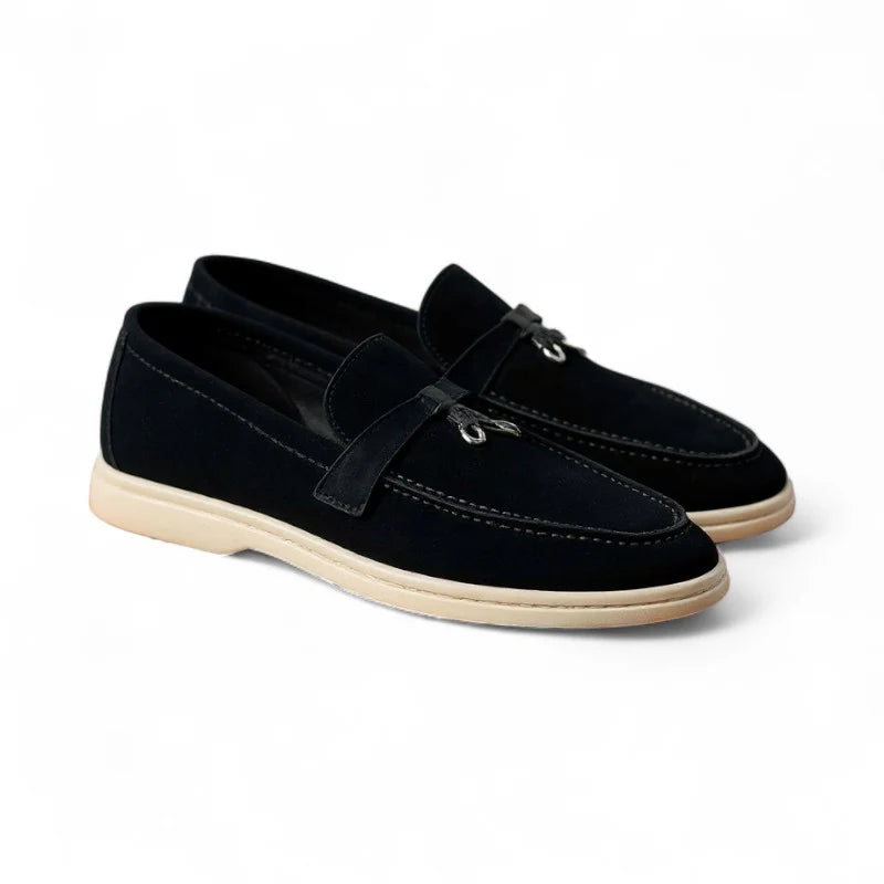 Mocassins Femme 100 % Daim BLACK