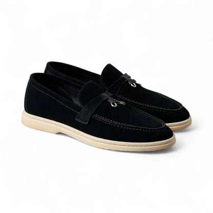 Mocassins Femme 100 % Daim BLACK