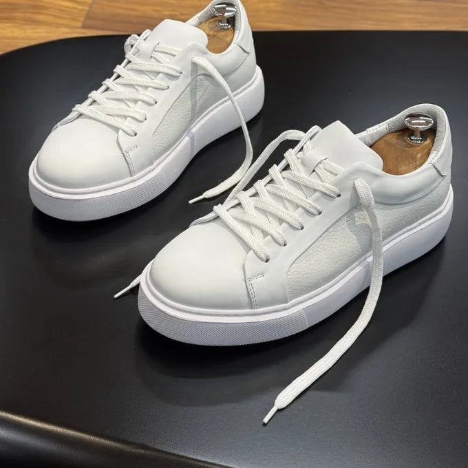Baskets en Cuir Confort & Style